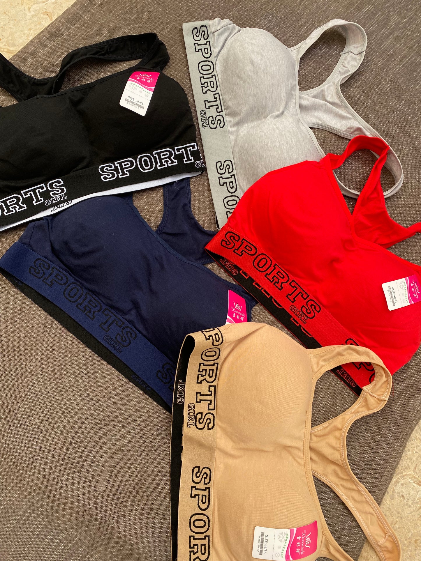 Seamless Padded Sports Bra