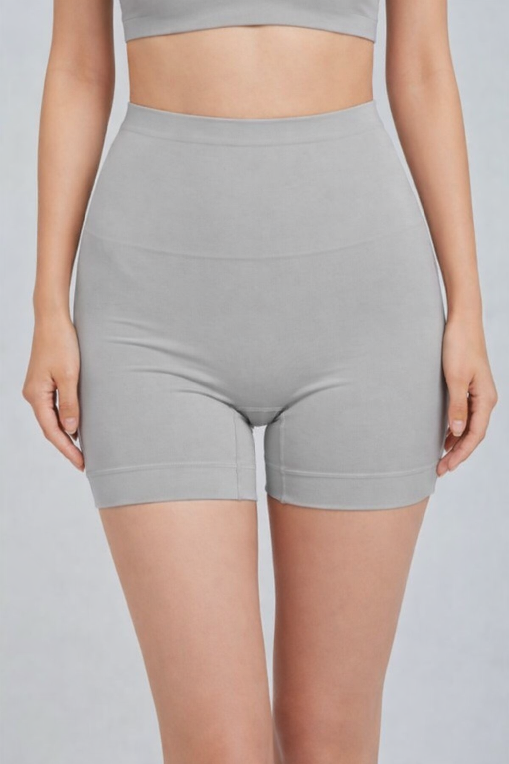 High-Waist Seamless Body Shaper Shorts | Tummy Control
