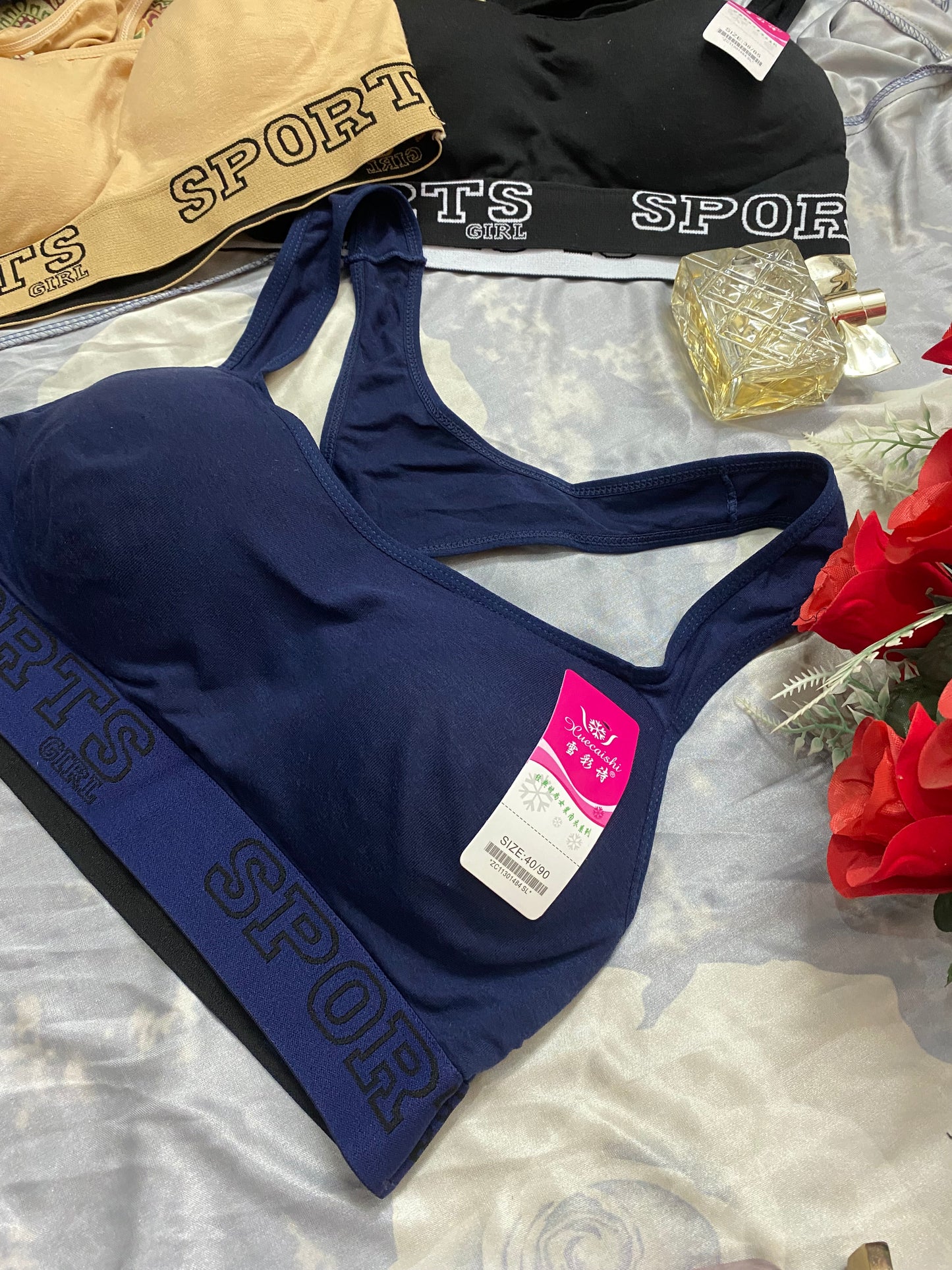 Seamless Padded Sports Bra