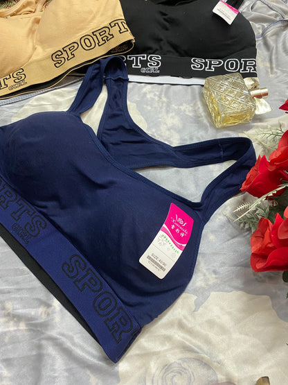 Seamless Padded Sports Bra