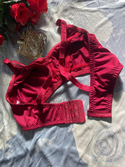 Daily Essentials Floral Bra - Soft Fabric & Non-Padded