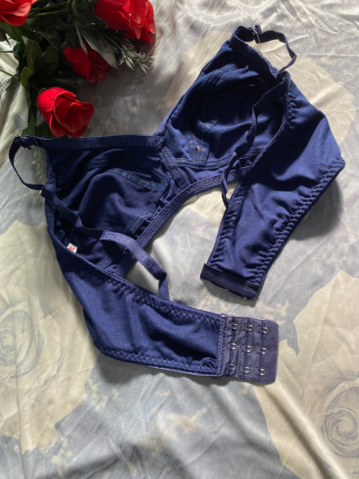 Daily Essentials Floral Bra - Soft Fabric & Non-Padded