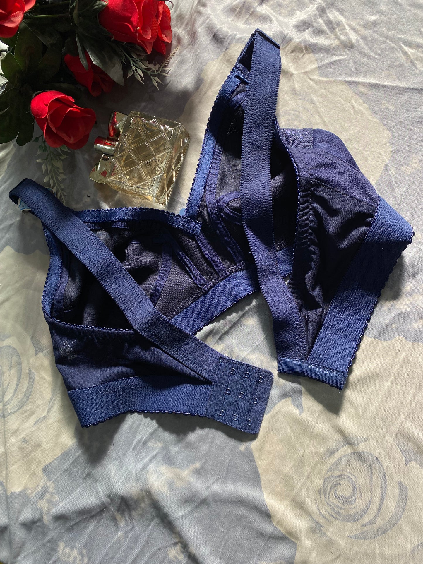 Luxe Flourish Cotton Bra