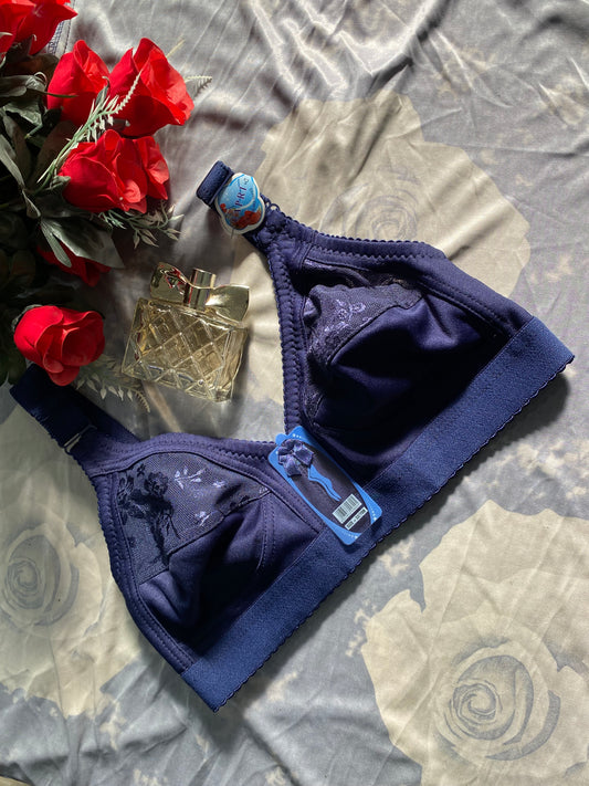 Luxe Flourish Cotton Bra