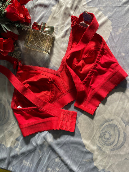 Luxe Flourish Cotton Bra