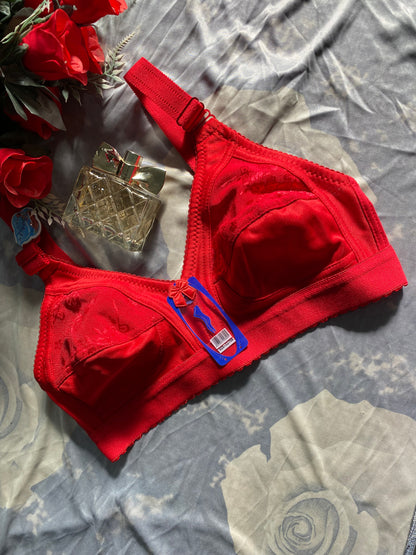 Luxe Flourish Cotton Bra