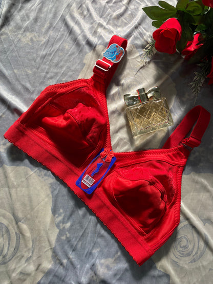 Luxe Flourish Cotton Bra