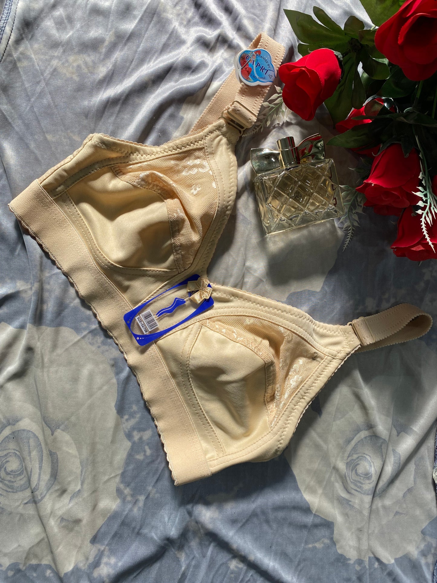 Luxe Flourish Cotton Bra