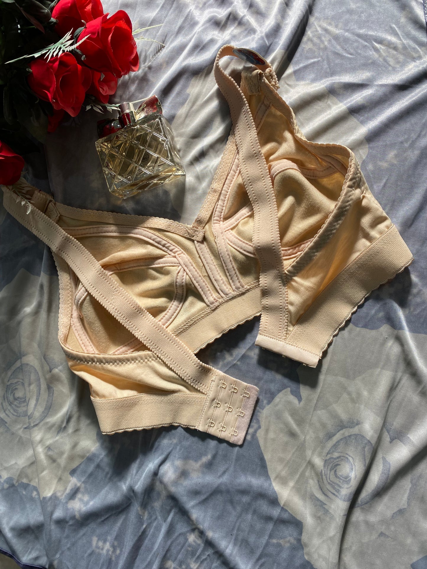 Luxe Flourish Cotton Bra