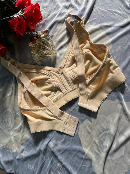 Luxe Flourish Cotton Bra