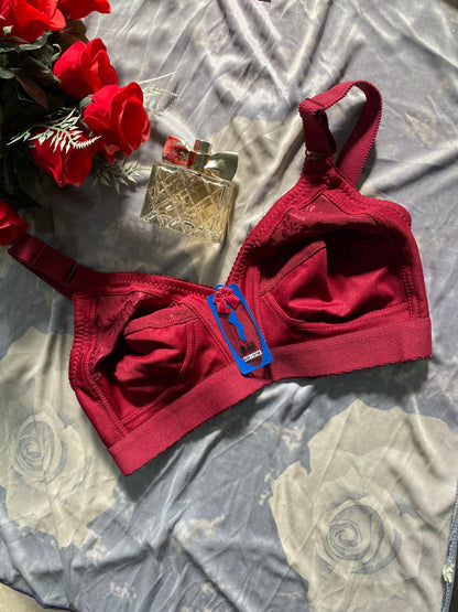 Luxe Flourish Cotton Bra