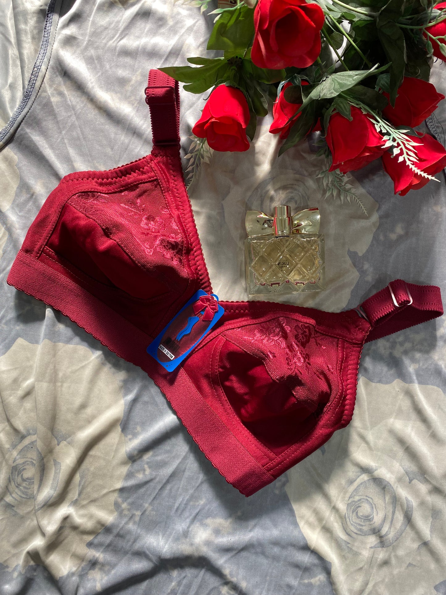 Luxe Flourish Cotton Bra