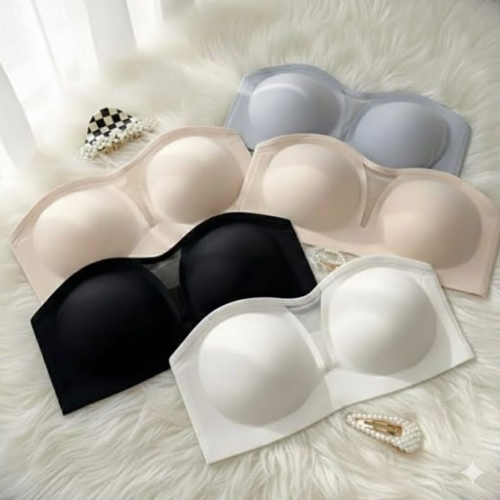 Invisible Seamless Strapless Bra | Multiway Comfort